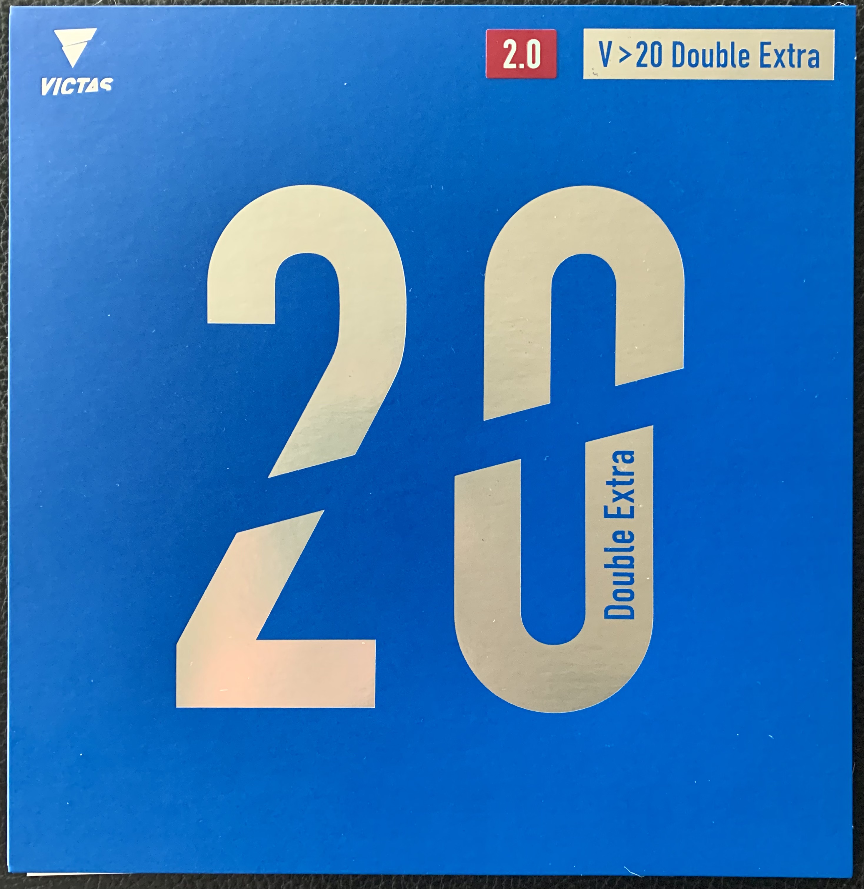 TSP - 【twmgd789】   V>20 Double Extra 1.8 赤 Victas V > 20 Double Extra Review | TableTennisDaily
